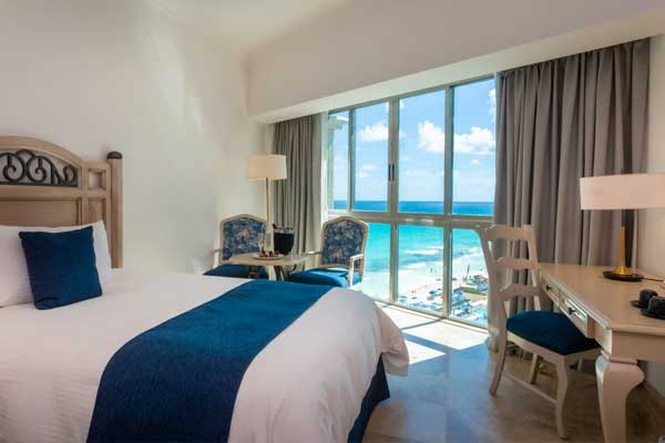 Deluxe Room - Sandos Cancun Resort – All Inclusive Cancun - Sandos Beachfront Hotel All Inclusive Luxury